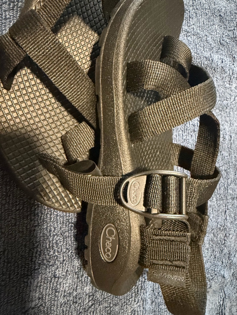 Chaco Women's  Black Strappy Sport Sandals